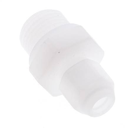 6x8mm & G1/4'' PVDF Straight Hose Fitting with Male Threads 10bar/145psi