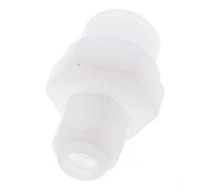 4x6mm & G1/4'' PVDF Straight Hose Fitting with Male Threads 10bar/145psi