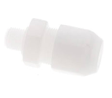 8x10mm & G1/8'' PVDF Straight Hose Fitting with Male Threads 10bar/145psi