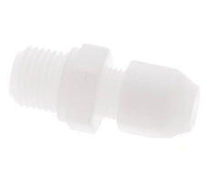 4x6mm & G1/4'' PVDF Straight Hose Fitting with Male Threads 10bar/145psi
