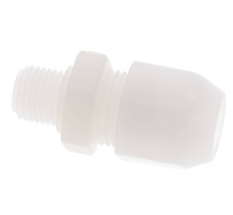 9x12mm & G1/4'' PVDF Straight Hose Fitting with Male Threads 10bar/145psi