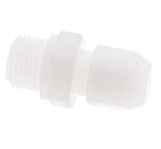 10x12mm & G1/2'' PVDF Straight Hose Fitting with Male Threads 10bar/145psi