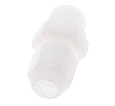 10x12mm & G1/2'' PVDF Straight Hose Fitting with Male Threads 10bar/145psi
