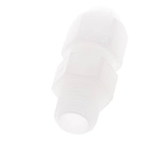 4x6mm & R1/8'' PP Elbow Hose Fitting with Male Threads 10bar/145psi [2 Pieces]