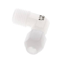 4x6mm & R1/4'' PVDF Elbow Hose Fitting with Male Threads 10bar/145psi