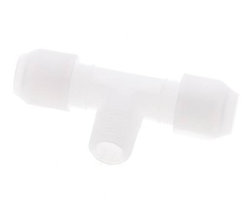 6x8mm & R1/4'' PP T-Shape Hose Fitting with Male Threads 10bar/145psi [2 Pieces]