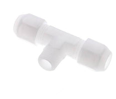 10x12mm & R3/8'' PP T-Shape Hose Fitting with Male Threads 10bar/145psi