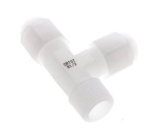 10x12mm PVDF Elbow Hose Fitting 10bar/145psi