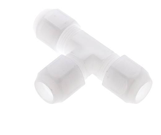 12x14mm PP T-Shape Hose Fitting 10bar/145psi