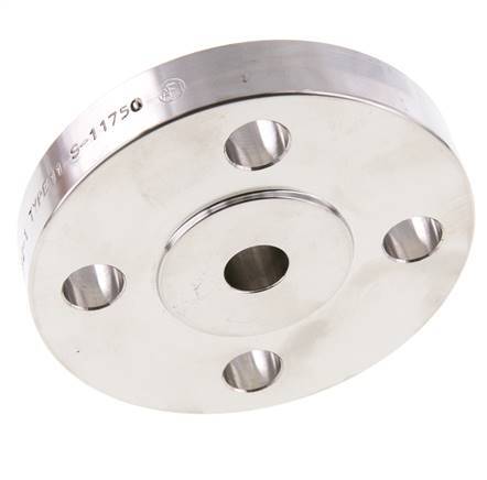 Welding Neck Flange DN65-PN16 76.1mm 1.4571 EN 1092-1 (type 11)