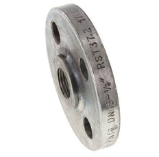 Threaded Flange DN15-PN16 Rp 1/2'' Zinc-Plated Steel DIN 2566