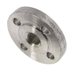 Threaded Flange DN20-PN16 Rp 3/4'' Zinc-Plated Steel DIN 2566