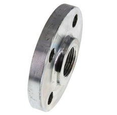 Threaded Flange DN25-PN16 Rp 1'' Zinc-Plated Steel DIN 2566