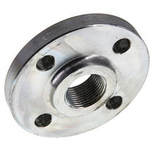 Threaded Flange DN25-PN16 Rp 1'' Zinc-Plated Steel DIN 2566