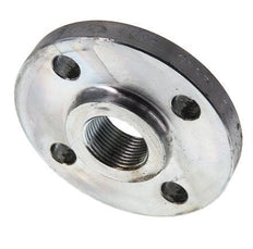 Threaded Flange DN25-PN16 Rp 1'' Zinc-Plated Steel DIN 2566