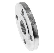 Threaded Flange DN65-PN16 Rp 2-1/2'' Zinc-Plated Steel DIN 2566
