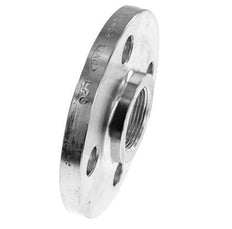Threaded Flange DN65-PN16 Rp 2-1/2'' Zinc-Plated Steel DIN 2566
