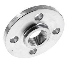 Threaded Flange DN65-PN16 Rp 2-1/2'' Zinc-Plated Steel DIN 2566