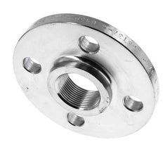 Threaded Flange DN65-PN16 Rp 2-1/2'' Zinc-Plated Steel DIN 2566