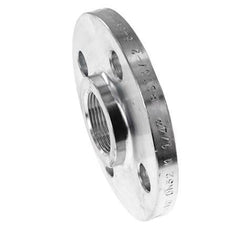 Threaded Flange DN65-PN16 Rp 2-1/2'' Zinc-Plated Steel DIN 2566