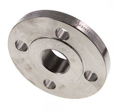 Threaded Flange DN50-PN40 Rp 2'' Stainless Steel 1.4571 DIN 2567 And EN 1092-1 (Type 13)