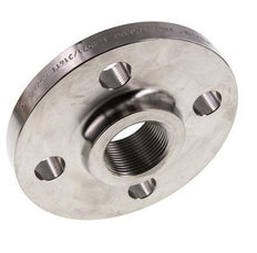 Threaded Flange DN50-PN40 Rp 2'' Stainless Steel 1.4571 DIN 2567 And EN 1092-1 (Type 13)