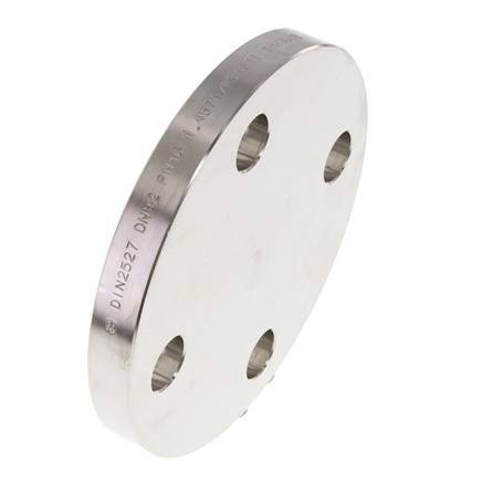 Blind Flange DN32-PN16 Stainless Steel 1.4571 DIN 2527