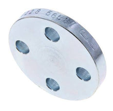 Blind Flange DN10-PN16 Zinc-Plated Steel DIN 2527