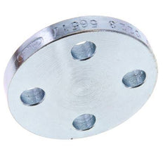 Blind Flange DN10-PN16 Zinc-Plated Steel DIN 2527
