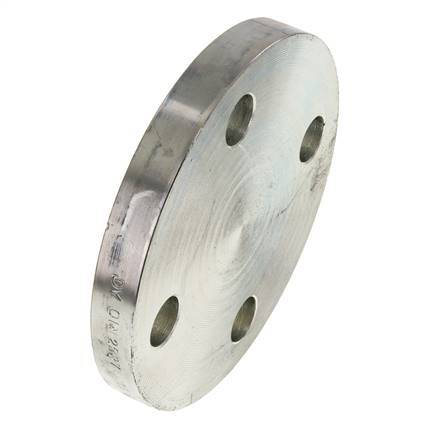 Blind Flange DN40-PN16 Zinc-Plated Steel DIN 2527