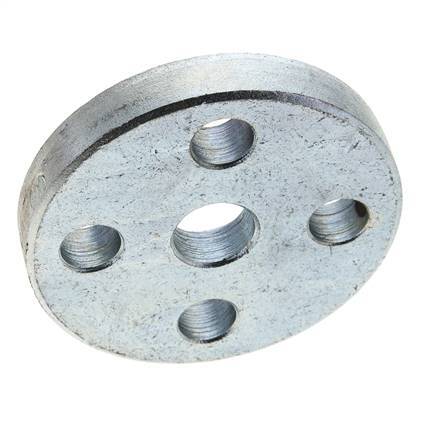 Loose Flange DN10-PN10 Galvanized Steel Solid Material DIN 2642