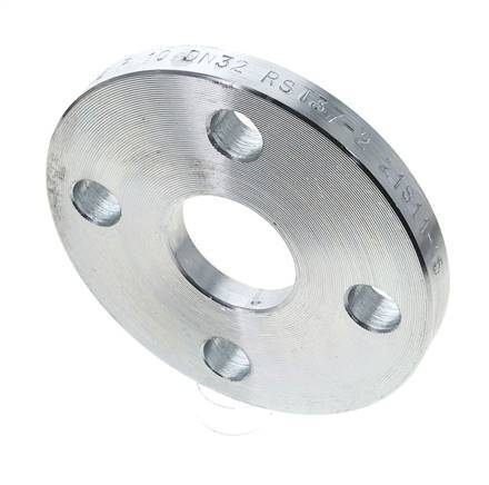 Loose Flange DN32-PN10 Galvanized Steel Solid Material DIN 2642