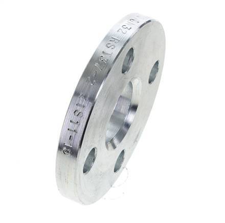 Loose Flange DN32-PN10 Galvanized Steel Solid Material DIN 2642
