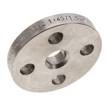 Loose Flange DN10-PN10 Stainless Steel 1.4571 DIN 2642 Full Material