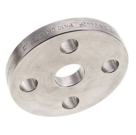 Loose Flange DN15-PN10 Stainless Steel 1.4571 DIN 2642 Full Material