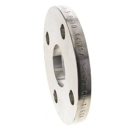 Loose Flange DN200-PN10 Stainless Steel 1.4571 Full Material DIN 2642 And EN 1092-1 (Type 02)