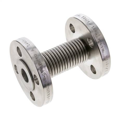 Flanged Fully Stainless Steel Expansion Joint DN15-PN16 (EN)