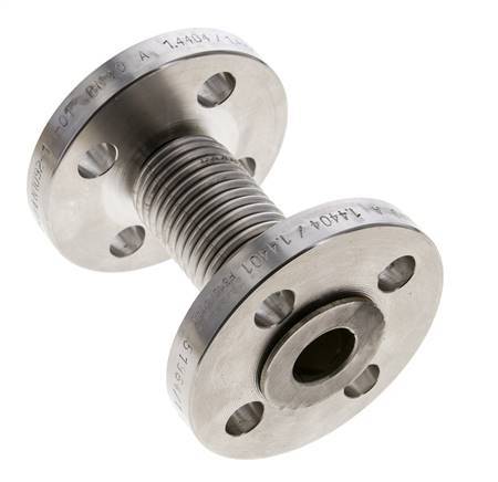 Flanged Fully Stainless Steel Expansion Joint DN15-PN16 (EN)