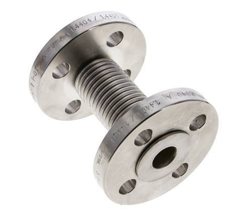 Flanged Fully Stainless Steel Expansion Joint DN15-PN16 (EN)