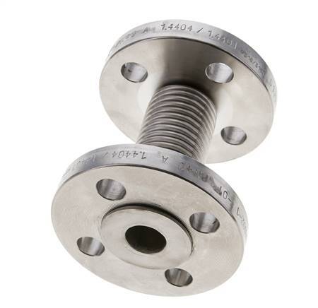 Flanged Fully Stainless Steel Expansion Joint DN15-PN16 (EN)