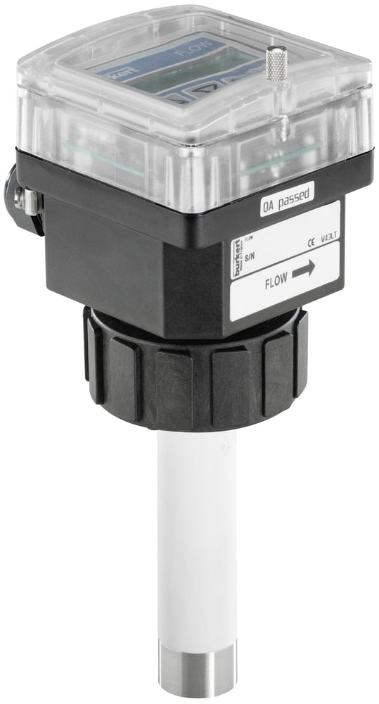 Caudalímetro electromagnético de inserción, sensor de PVDF, sonda larga, con pantalla: Bürkert 8045 - 558676