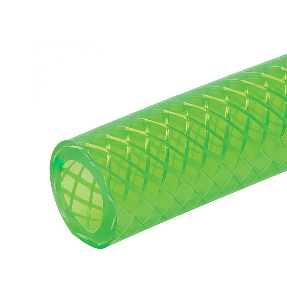 PVC universal liquid hose 6x12 mm 1 m Green colour
