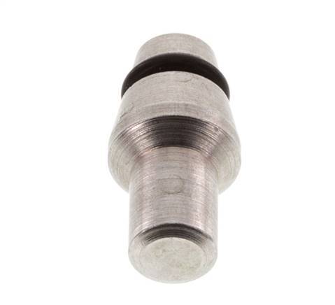 Tapón de cierre de acero galvanizado 6L o 6S para racores de anillo cortante 315 bar DIN 2353 [10 piezas]