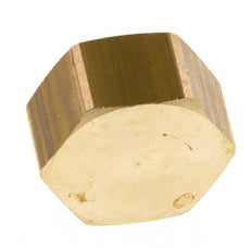 G 1/2'' Brass End cap 16 Bar [5 Pieces]