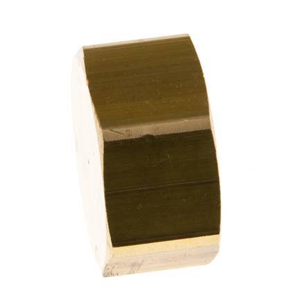 G 1/2'' Brass End cap 16 Bar [5 Pieces]