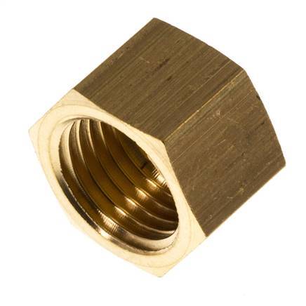 G 1/4'' Brass End cap 16 Bar [5 Pieces]