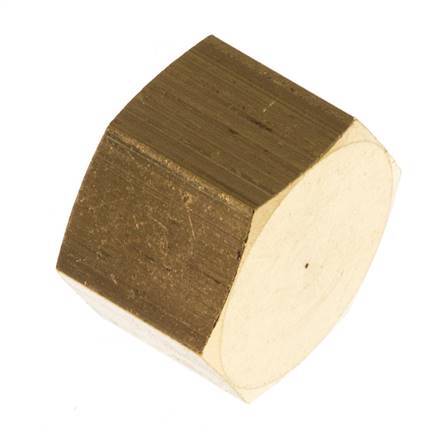 G 1/4'' Brass End cap 16 Bar [5 Pieces]