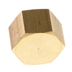 G 1/4'' Brass End cap 16 Bar [5 Pieces]