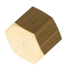 G 1/4'' Brass End cap 16 Bar [5 Pieces]
