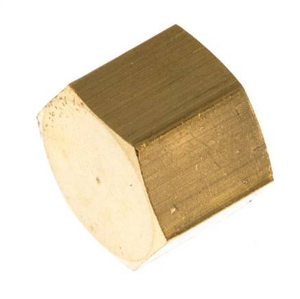 G 1/8'' Brass End cap 16 Bar [5 Pieces]
